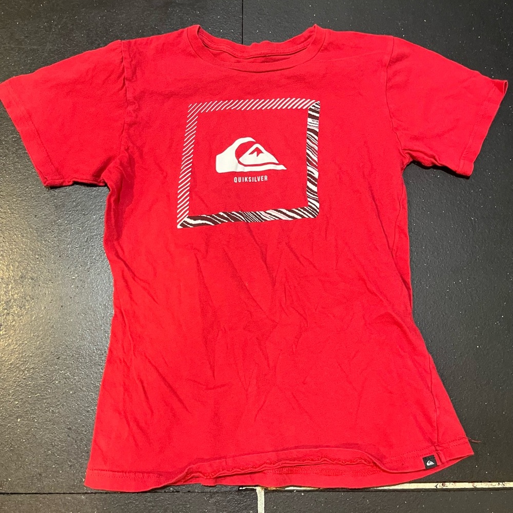 Quicksilver Red T-Shirt Men’s (L)